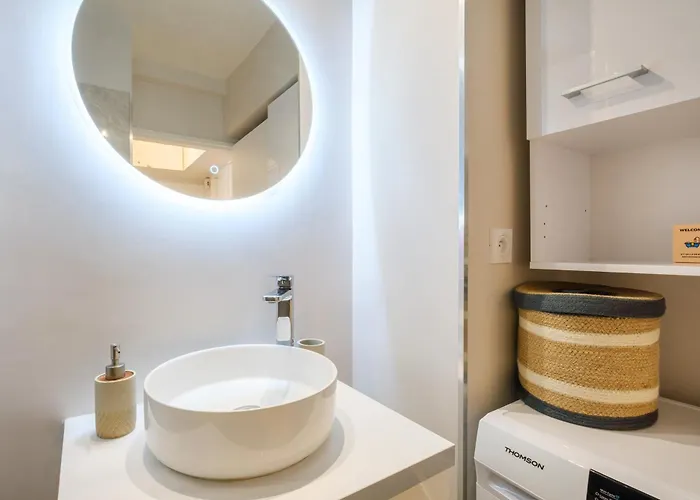 Terrasse 1 Min De La Apartament Nicea