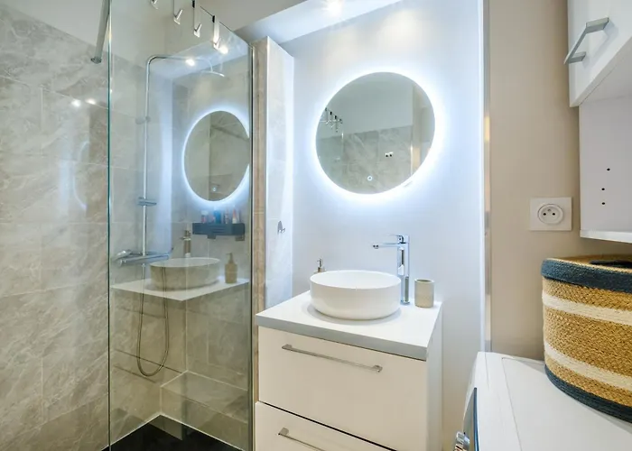 Terrasse 1 Min De La Apartament Nicea